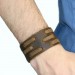 Silberdream SilberDream Lederarmband Braun Herren Leder Armband LA1821