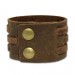 Silberdream SilberDream Lederarmband Braun Herren Leder Armband LA1821
