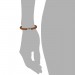 Silberdream SilberDream Nappa Leder Armband Cognac Mit 925er Verschluss LS0642