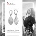 Silberdream SilberDream Ohrhänger Blatt Diamantiert 925er Silber Damen Ohrring SDO4320J