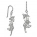 Silberdream SilberDream Ohrhänger Blume Jasmin 925er Silber Damen Ohrringe SDO470J
