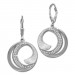Silberdream SilberDream Ohrhänger Circle Zirkonia weiß 925 Sterling Silber Damen SDO4376W
