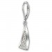 Silberdream SilberDream Ohrhänger Dreieck Zirkonia 925er Sterling Silber Damen SDO4337W