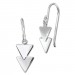 Silberdream SilberDream Ohrhänger Dreiecke 925er Sterling Silber Damen Ohrring SDO8809J