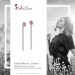 Silberdream SilberDream Ohrhänger Durchzieher Zirkonia Rosa 5mm 925 Silber SDO5965A