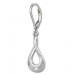Silberdream SilberDream Ohrhänger Elegance Zirkonia Weiß 925 Silber Ohrring SDO4284W