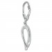 Silberdream SilberDream Ohrhänger Elegance Zirkonia Weiß 925 Sterling Silber Damen SDO4382W