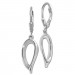 Silberdream SilberDream Ohrhänger Elegance Zirkonia weiß 925 Sterling Silber Damen SDO4382W