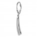 Silberdream SilberDream Ohrhänger Fantasie Zirkonia Weiß 925 Sterling Silber Damen SDO4372W