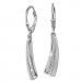 Silberdream SilberDream Ohrhänger Fantasie Zirkonia weiß 925 Sterling Silber Damen SDO4372W
