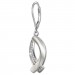 Silberdream SilberDream Ohrhänger Fisch Zirkonia 925er Sterling Silber Damen SDO4336W