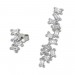 Silberdream SilberDream Ohrhänger Glamour Zirkonia 925 Sterling Silber Damen Ohrring GSO466W