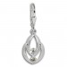 Silberdream SilberDream Ohrhänger Glamour Zirkonia Weiß Ohrring 925 Silber SDO522W