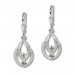 Silberdream SilberDream Ohrhänger Glamour Zirkonia weiß Ohrring 925 Silber SDO522W