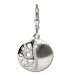 Silberdream SilberDream Ohrhänger Herzen Zirkonia Weiß 925 Silber Ohrring SDO326