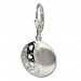 Silberdream SilberDream Ohrhänger Herzen Zirkonia Weiß 925 Silber Ohrring SDO326
