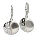 Silberdream SilberDream Ohrhänger Herzen Zirkonia weiß 925 Silber Ohrring SDO326