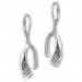 Silberdream SilberDream Ohrhänger Hufeisen Zirkonia 925er Sterling Silber Damen SDO4334W
