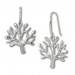 Silberdream SilberDream Ohrhänger Lebensbaum 925 Sterling Silber Damen-Ohrringe SDO456J