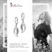 Silberdream SilberDream Ohrhänger O-Form Zirkonia 925 Sterling Silber Damen Ohrring SDO4338W