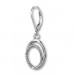 Silberdream SilberDream Ohrhänger Ovale Zirkonia 925 Silber Damen Ohrring SDO4346W