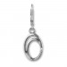 Silberdream SilberDream Ohrhänger Ovale Zirkonia 925 Silber Damen Ohrring SDO4346W