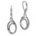 Silberdream SilberDream Ohrhänger Ovale Zirkonia 925 Silber Damen Ohrring SDO4346W