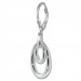 Silberdream SilberDream Ohrhänger Ovale Zirkonia Weiß 925 Sterling Silber Damen SDO4391W