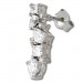 Silberdream SilberDream Ohrhänger Ranke Zirkonia 925 Sterling Silber Damen Ohrring GSO489W