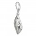 Silberdream SilberDream Ohrhänger Rhombus 925 Sterling Silber Damen Ohrring SDO4341J