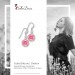 Silberdream SilberDream Ohrhänger Rondell Zirkonia Rosa 925 Silber SDO8602A