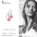 Silberdream SilberDream Ohrhänger Rondell Zirkonia Rosa 925 Silber SDO8602A