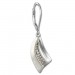 Silberdream SilberDream Ohrhänger Segel Zirkonia 925er Sterling Silber Damen SDO4335W