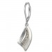 Silberdream SilberDream Ohrhänger Segel Zirkonia 925er Sterling Silber Damen SDO4335W