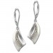Silberdream SilberDream Ohrhänger Segel Zirkonia 925er Sterling Silber Damen SDO4335W