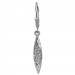 Silberdream SilberDream Ohrhänger Ship Zirkonia Weiß 925 Sterling Silber Damen SDO4385W