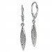 Silberdream SilberDream Ohrhänger Ship Zirkonia weiß 925 Sterling Silber Damen SDO4385W