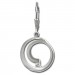 Silberdream SilberDream Ohrhänger Spirale Zirkonia Weiß 925 Sterling Silber Damen SDO4379W