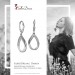 Silberdream SilberDream Ohrhänger Swing Zirkonia Weiß 925 Sterling Silber Damen SDO4378W