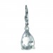 Silberdream SilberDream Ohrhänger Träne Weiß Ohrring 925 Silber SDO520W