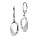 Silberdream SilberDream Ohrhänger Träne Zirkonia weiß 925 Sterling Silber Damen SDO4381W