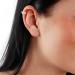 Silberdream SilberDream Ohrklemme Halbmond Zirkonia Ear Cuff Ohrringe 925 Silber GSO437W