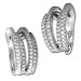 Silberdream SilberDream Ohrklemme Line Zirkonia Ear Cuff Ohrringe 925 Silber GSO469W