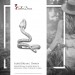 Silberdream SilberDream Ohrklemme Schlange Zirkonia Ear Cuff Ohrring 925 Silber GSO470R