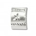 Silberdream SilberDream Ohrring Blume Diamantiert 925 Silber Ohrstecker SDO317