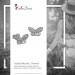 Silberdream SilberDream Ohrring Schmetterling Weiß 925er Silber Ohrstecker GSO2903J