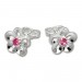 Silberdream SilberDream Ohrring Seerose Zirkonia pink 925er Ohrstecker SDO545P