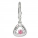 Silberdream SilberDream Ohrring Triangel Zirkonia Rosa 925 Ohrhänger SDO546A