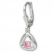 Silberdream SilberDream Ohrring Triangel Zirkonia Rosa 925 Ohrhänger SDO546A