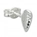 Silberdream SilberDream Ohrringe Blatt 925 Sterling Silber Ohrstecker SDO534